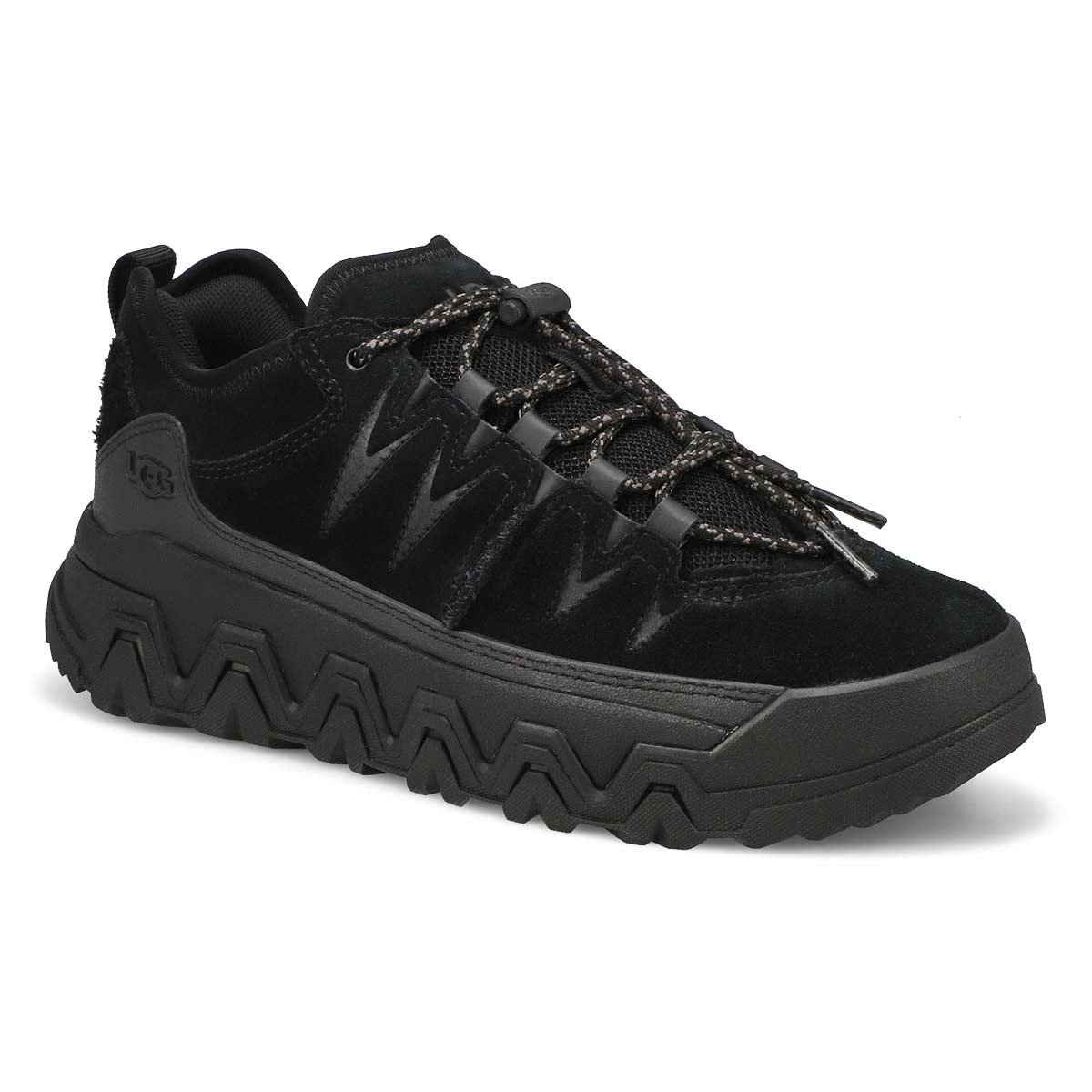 UGG, UGG, Women's CapTrail Low Waterproof Lace Up Sneaker - Black