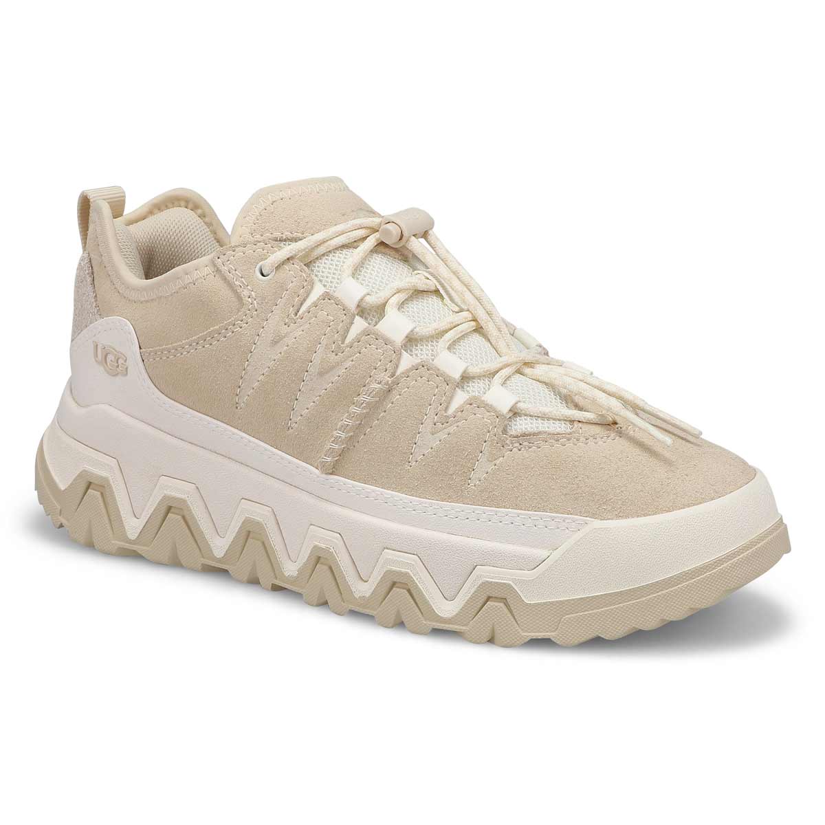 UGG, UGG, Women's CapTrail Low Waterproof Lace Up Sneaker - Light Beige