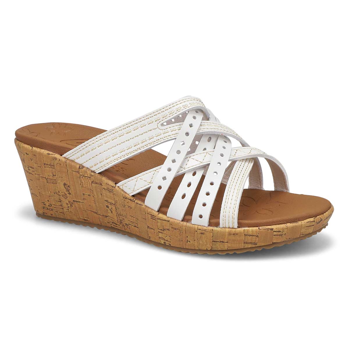 Skechers, Women's Beverlee Hot Spring Sandal - White