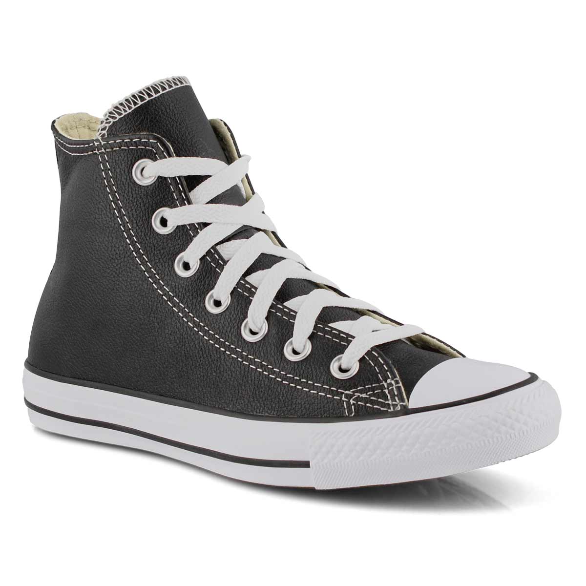 Converse Women's CT ALL STAR LEATHER black hi tops