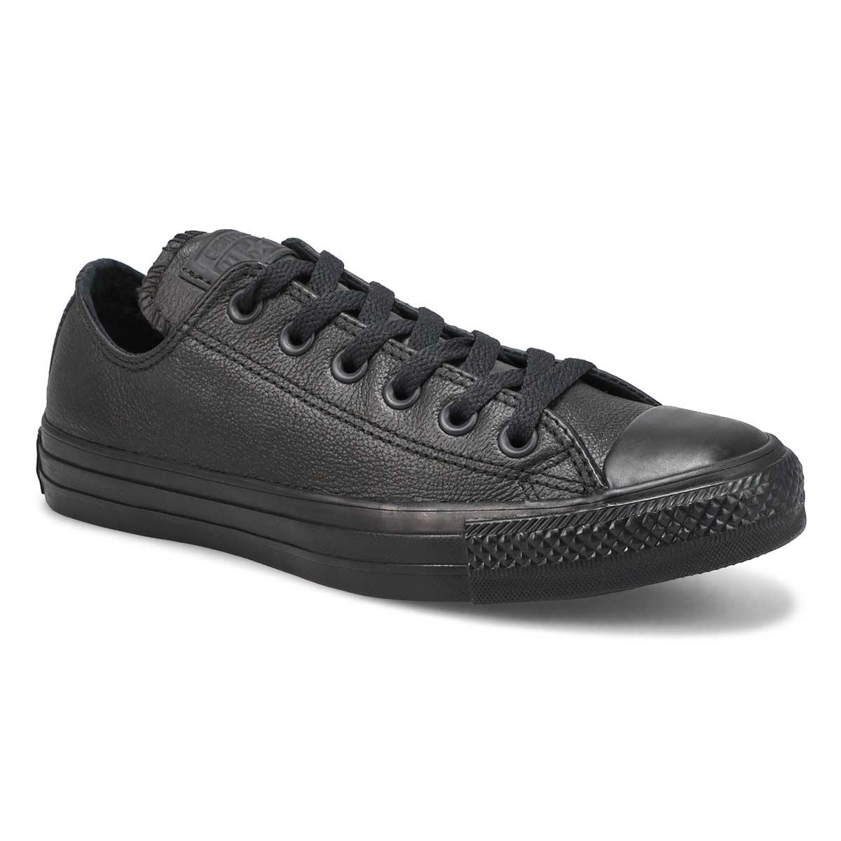 Converse, Converse, Lds Chuck Taylor All Star Leather Sneaker - Black Mono