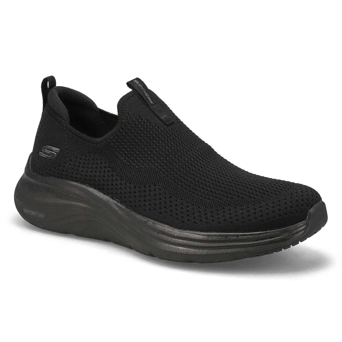 Skechers, Women's Vapor Foam Slip On Sneaker - Black Black