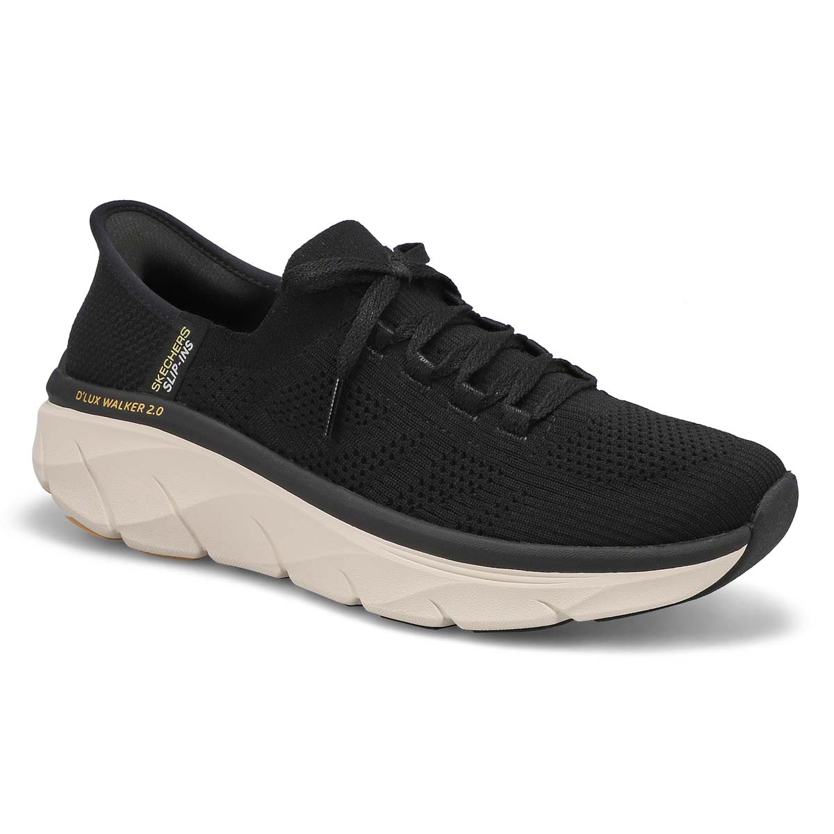 Skechers, Baskets à enfiler D'LUX WALKER 2.0 SLIP-INS, noir havane, femmes