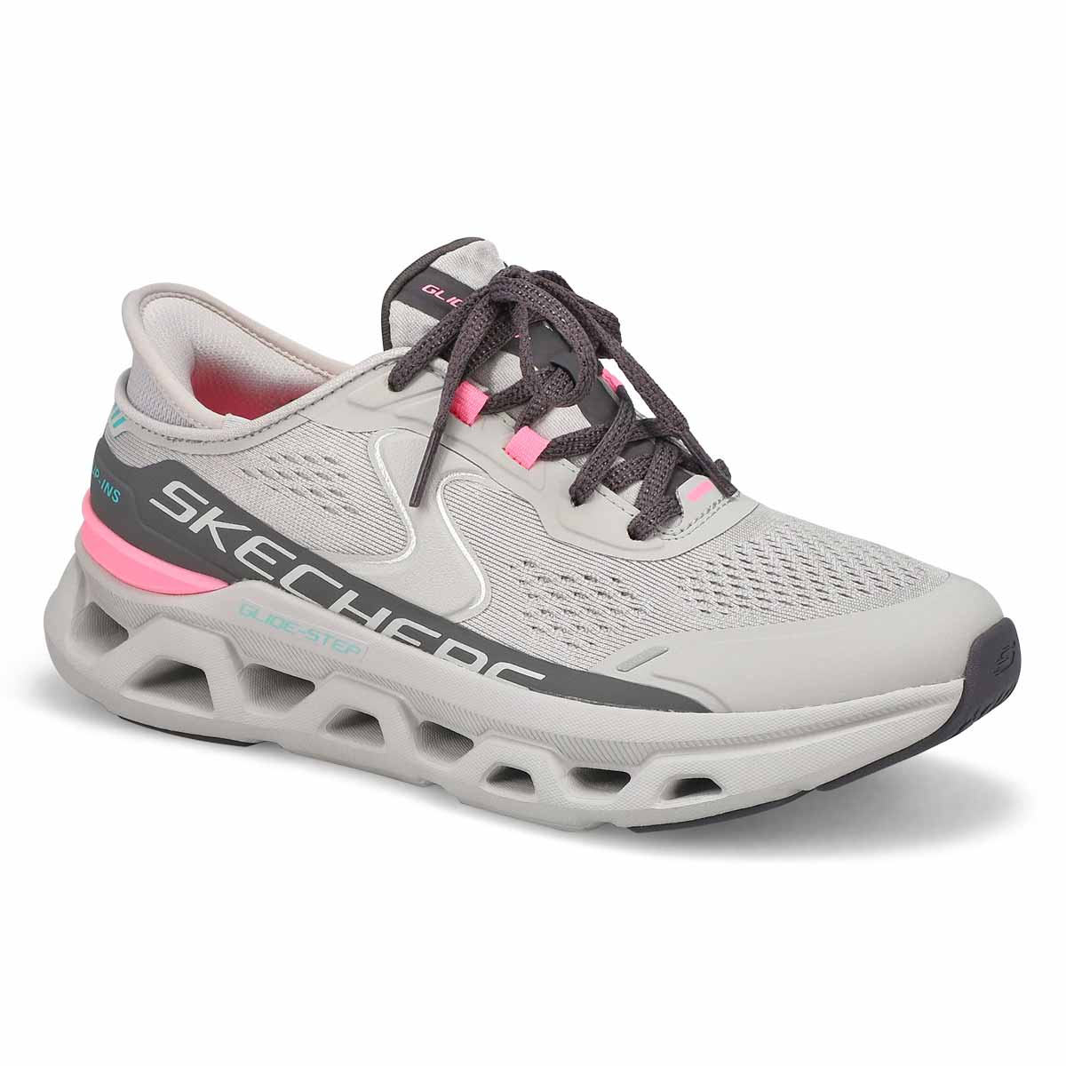 Skechers, Women's Glide-Step Altus Slip-Ins Sneaker - Grey Pink