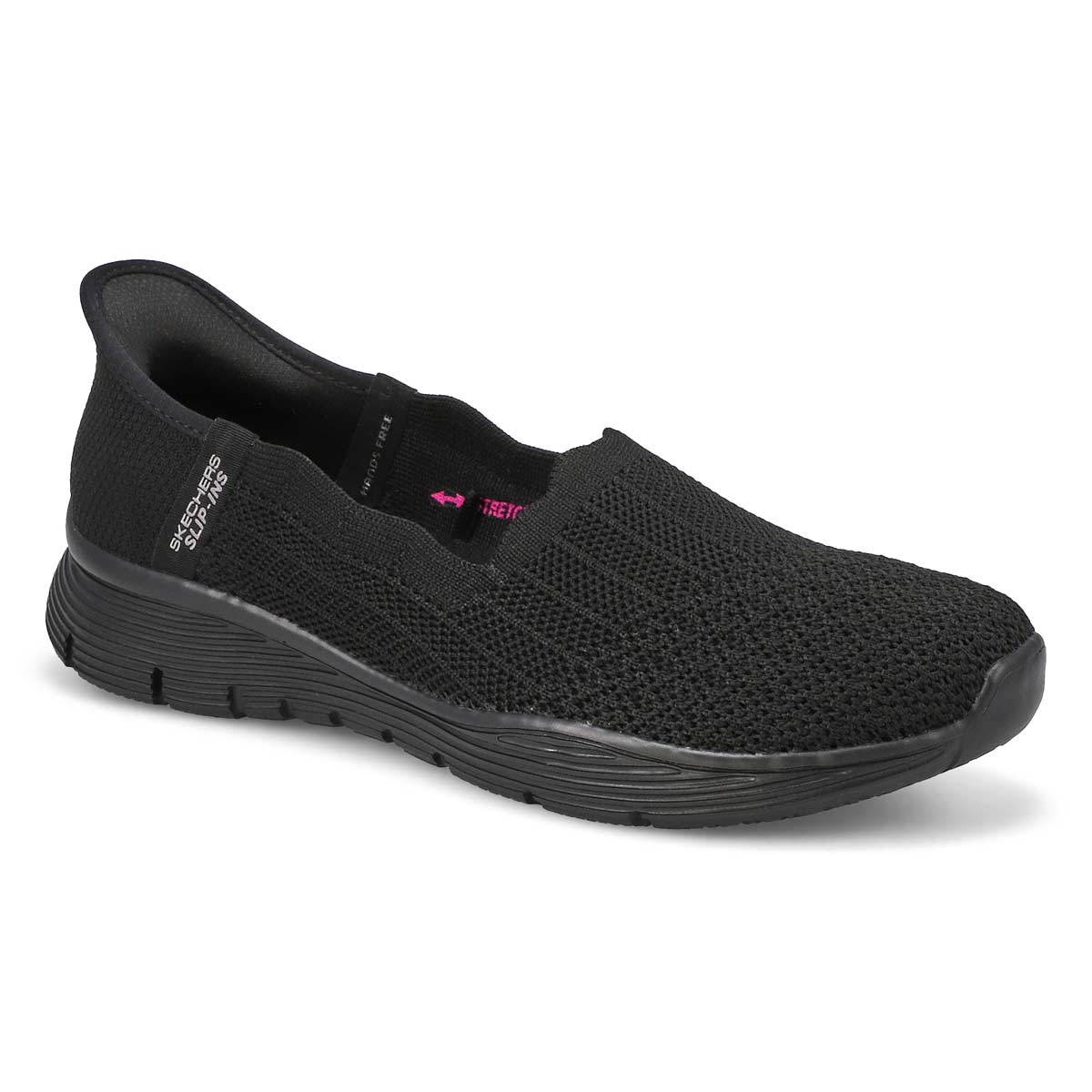 Skechers, Women's Seager Slip-Ins Shoe - Black Black