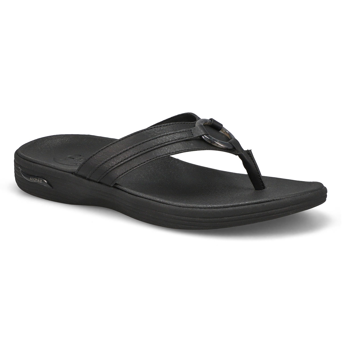 Skechers, Women's  Arch Fit Maui Thong Sandal - Black