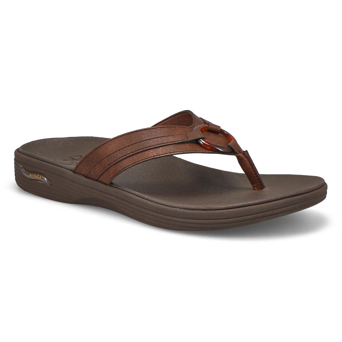 Skechers, Women's Arch Fit Maui Thong Sandal - Brown