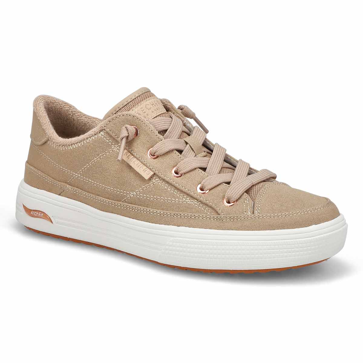 Skechers, Women's Arch Fit Arcade Meet Ya There Sneaker - Taupe