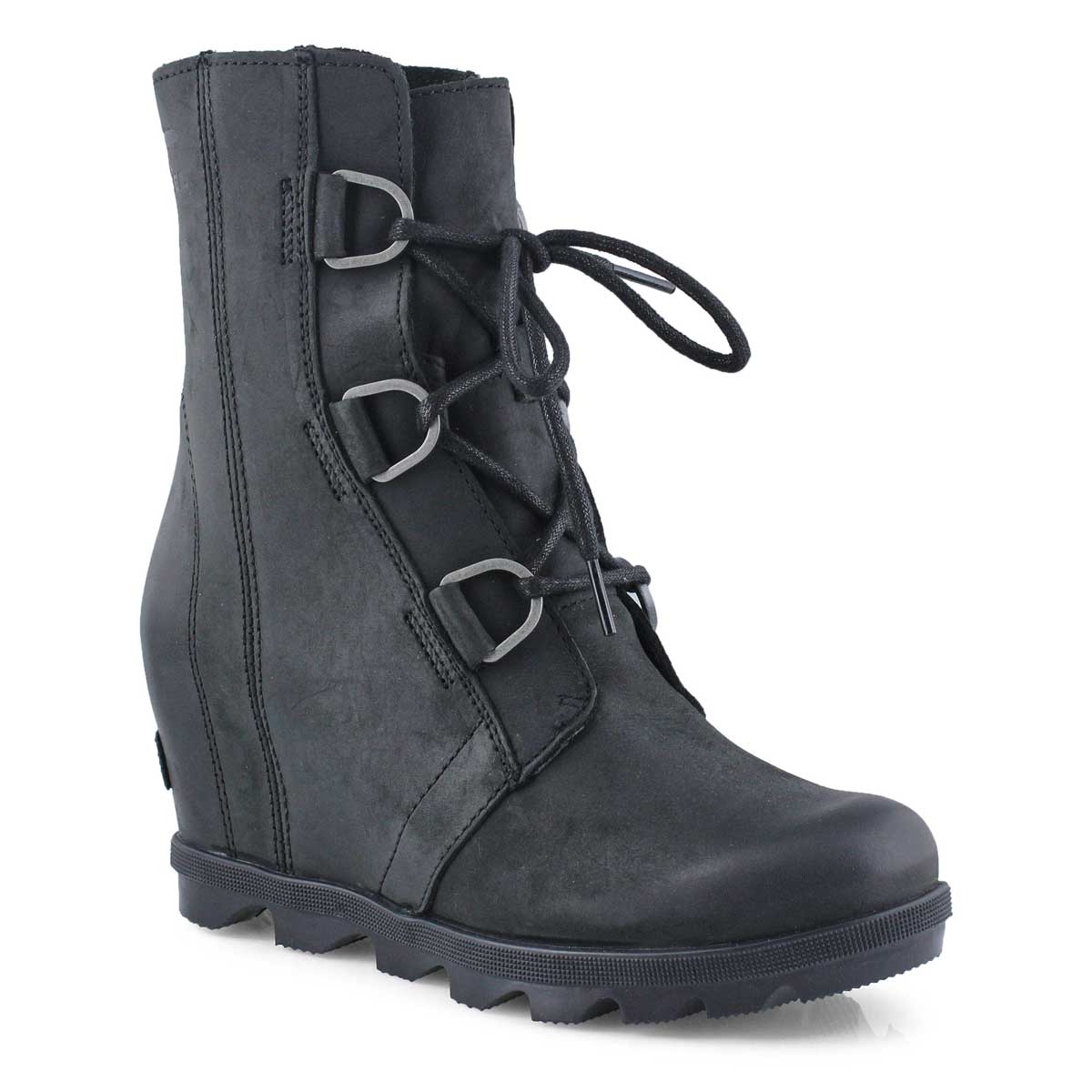 joan of arctic ii waterproof wedge bootie