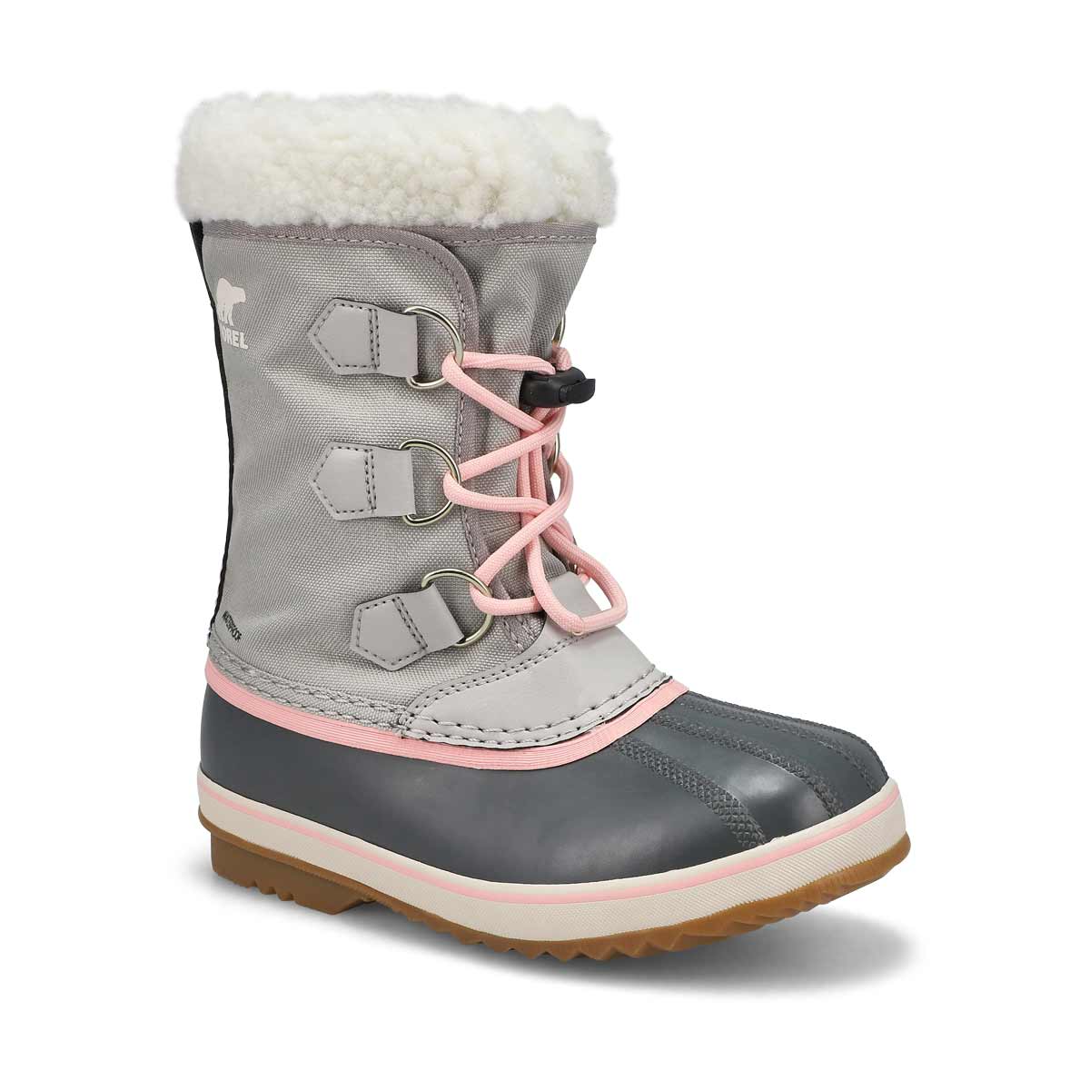 Sorel, Sorel, Girls' Yoot Pac Nylon Waterproof Winter Boot - Dove