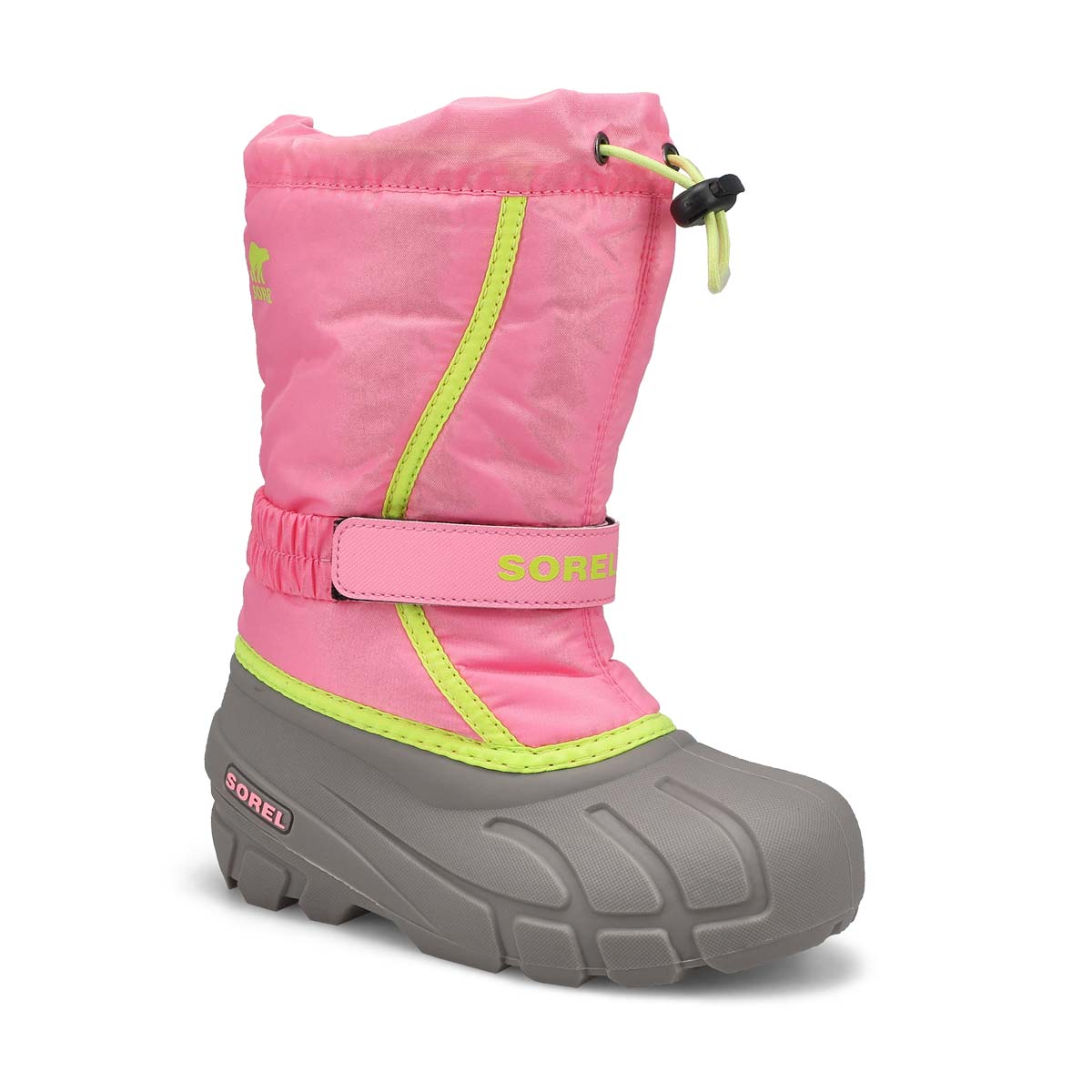 Sorel, Sorel, Girls' Flurry Pull On Winter Boot - Pink