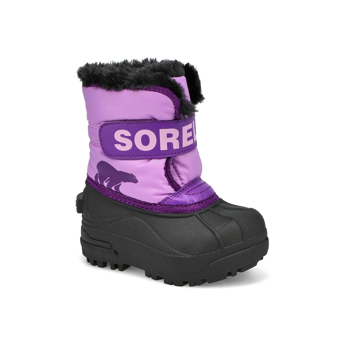 Sorel, Botte SNOW COMMANDER, violet, bébés