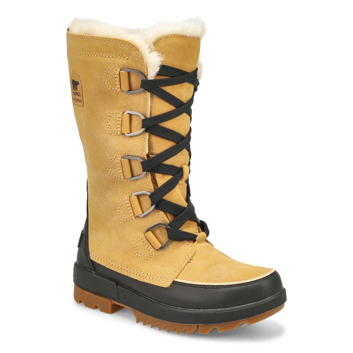 Sorel, Botte imperméable TIVOLI IV TALL cari noir, femmes