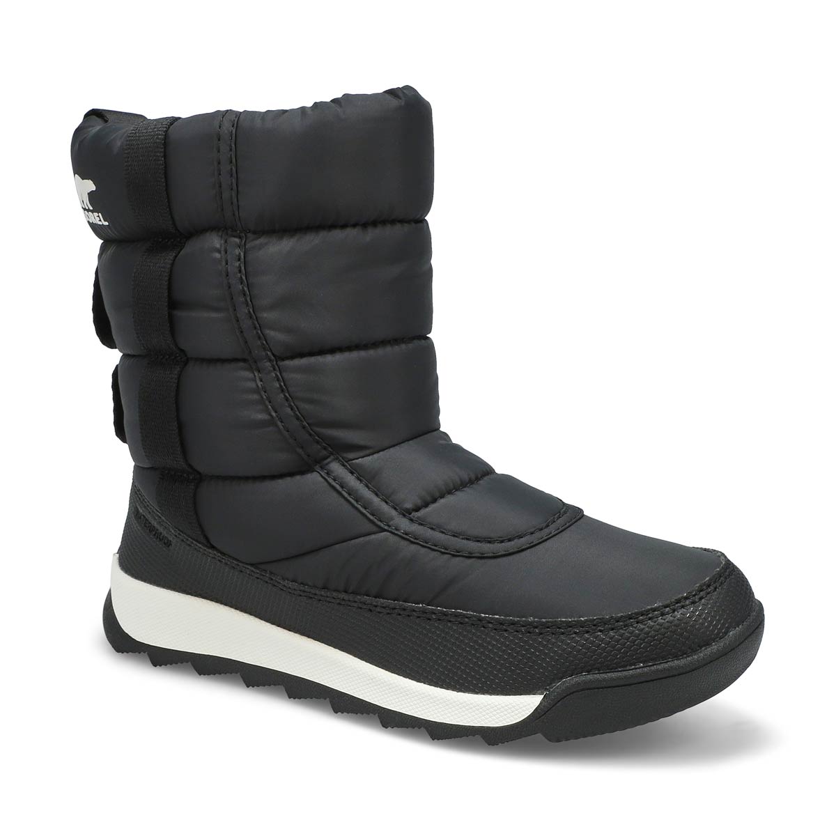 Sorel, Sorel, Girls' Whitney II Puffy Mid Waterproof Boot - Black