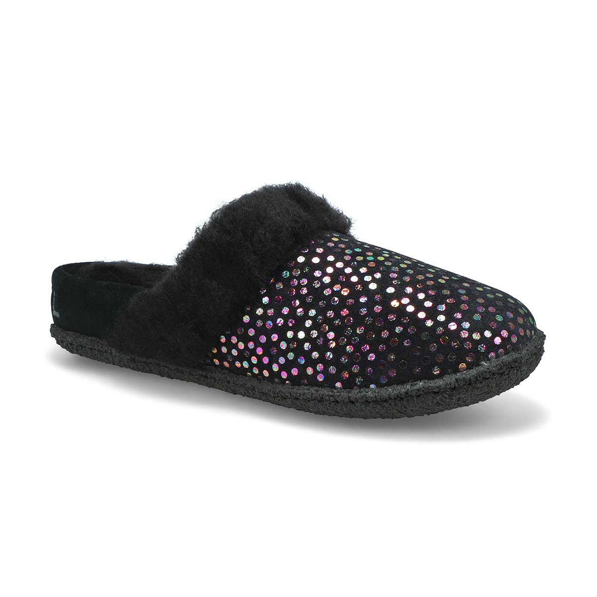 Sorel, Pantoufle Nakiska Slide II, noir, fille