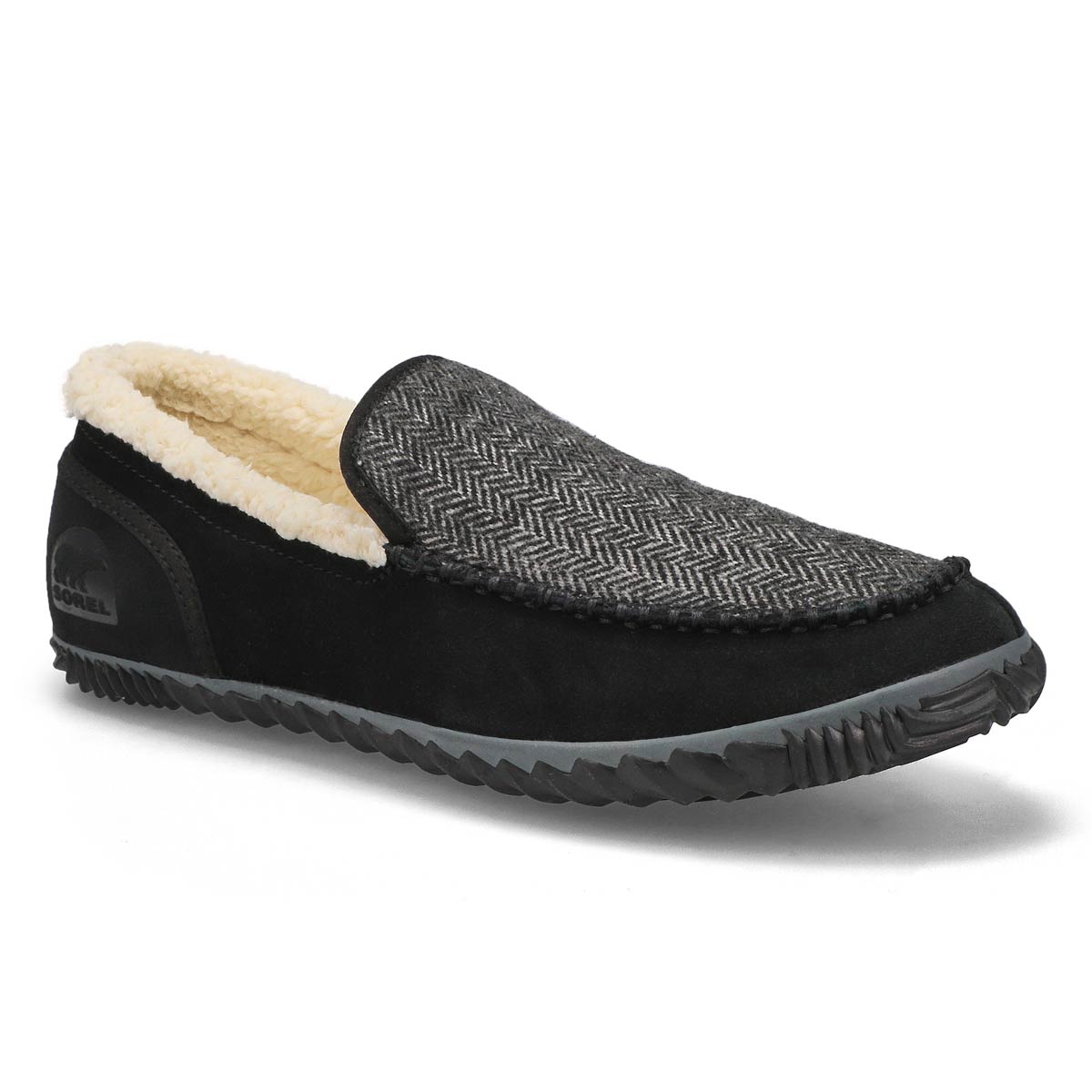 Sorel, Men's Dude Moc Slipper - Grill Black