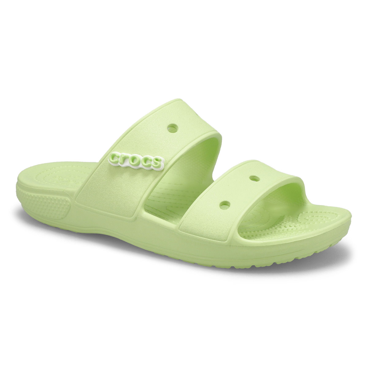 Crocs Women's Classic Crocs Slide Sandal - Pu | SoftMoc.com