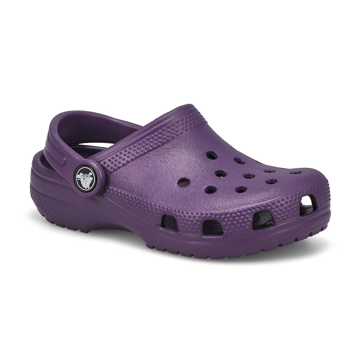 Crocs, Kids'  Classic EVA Comfort Clog - Dark Iris