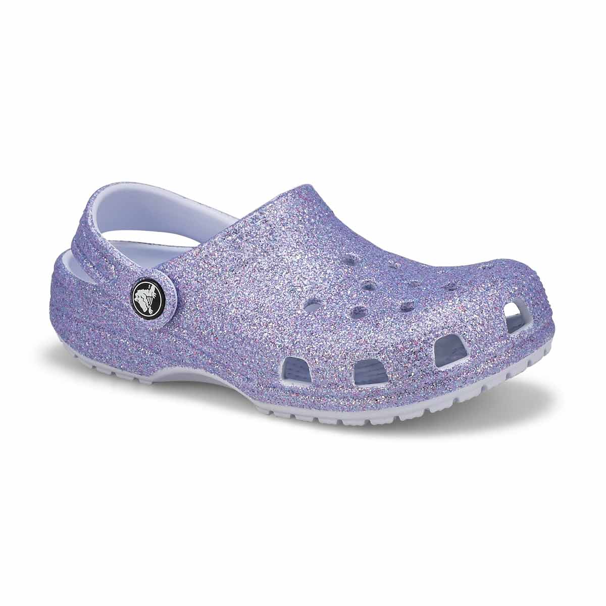 Crocs, Crocs, Sabot de confort CLASSIC GLITTER EVA, givré, enfants