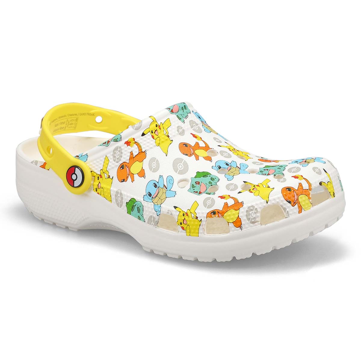 Crocs, Sabot CLASSIC POKEMON 2, blanc multi, femmes