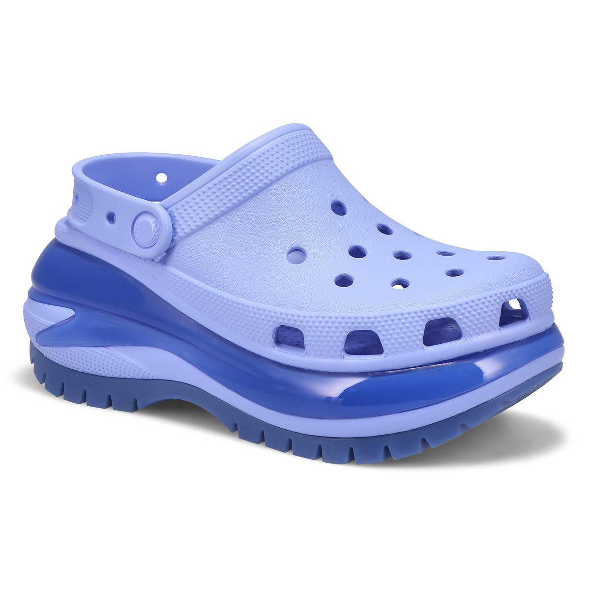 Crocs, Women's Classic Mega Crush Platform Clog - Moon