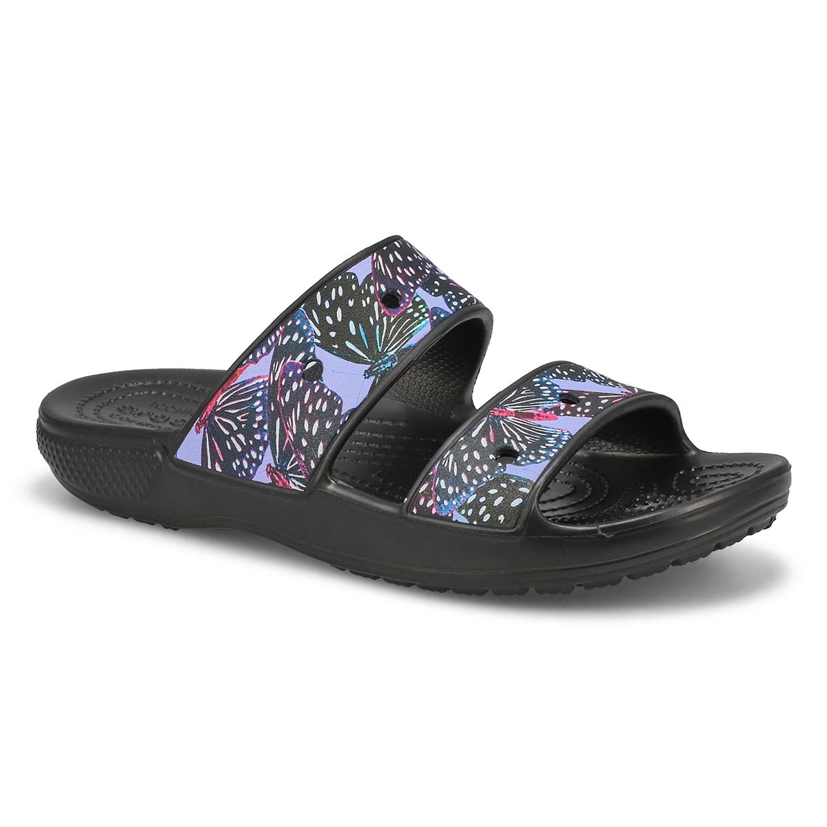 Crocs, Women's Classic Crocs Butterfly Slide - Multi