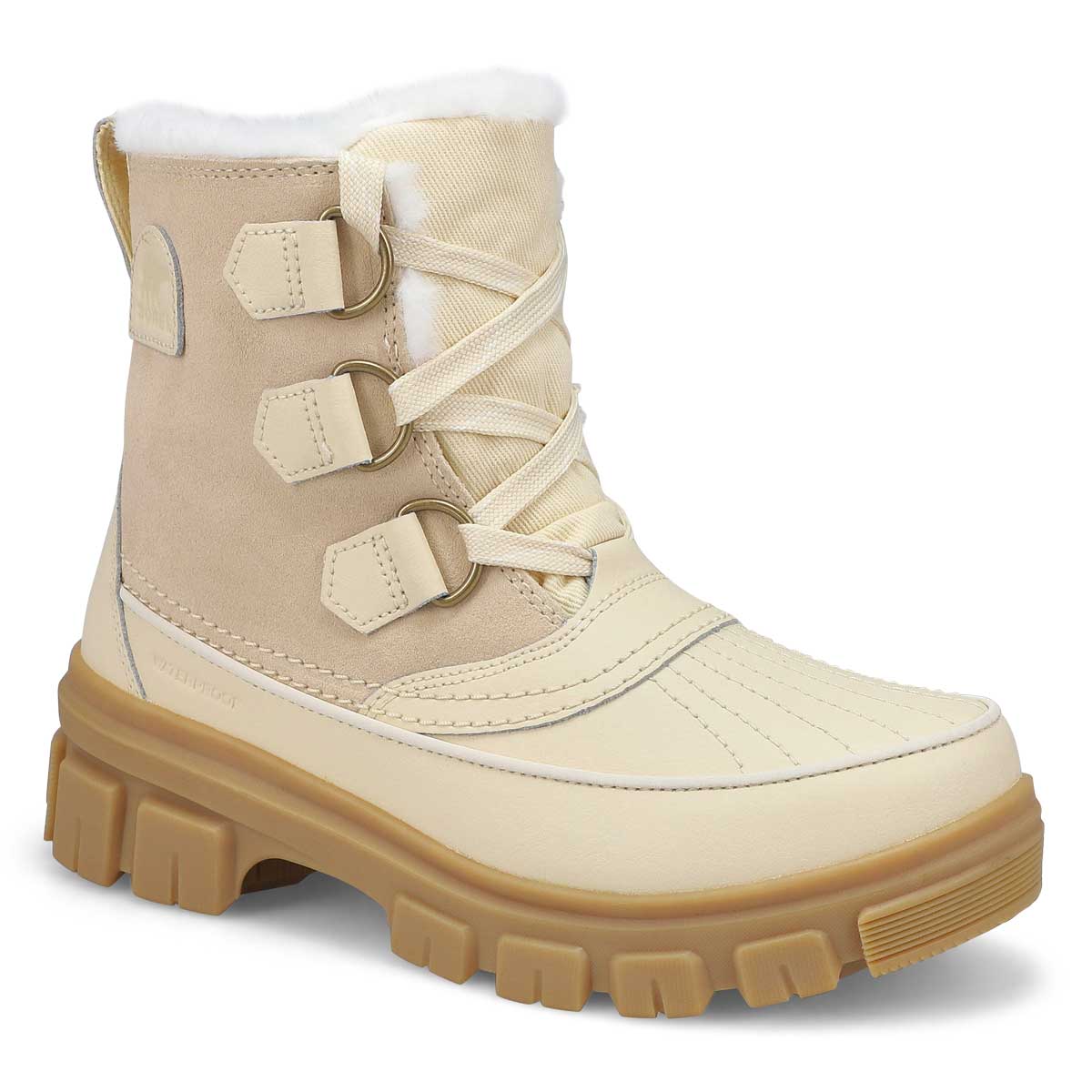 Sorel, Women's Tivoli V Waterproof Boot - Honey White Sea Salt