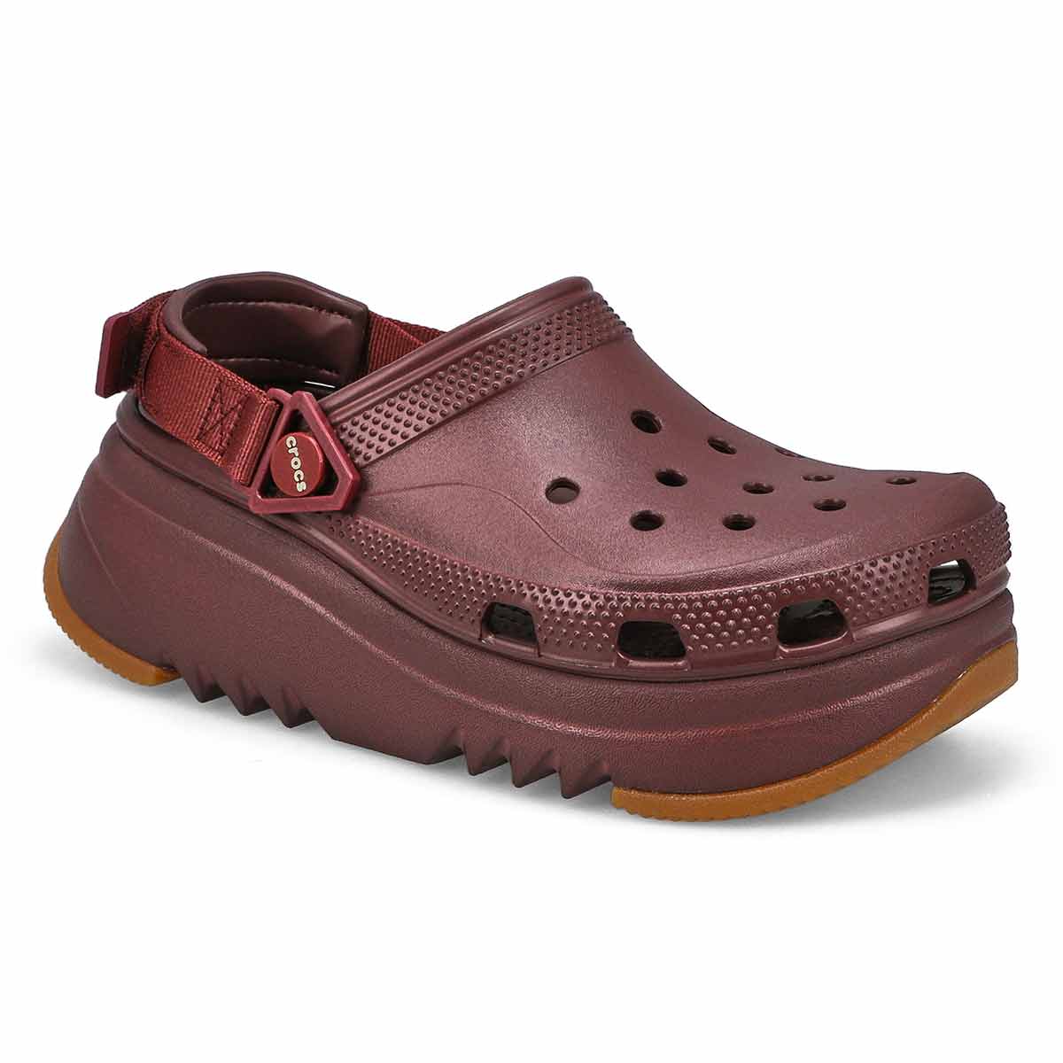 Crocs, Sabot à plateforme CLASSIC HIKER XSCAPE, cerise, femmes