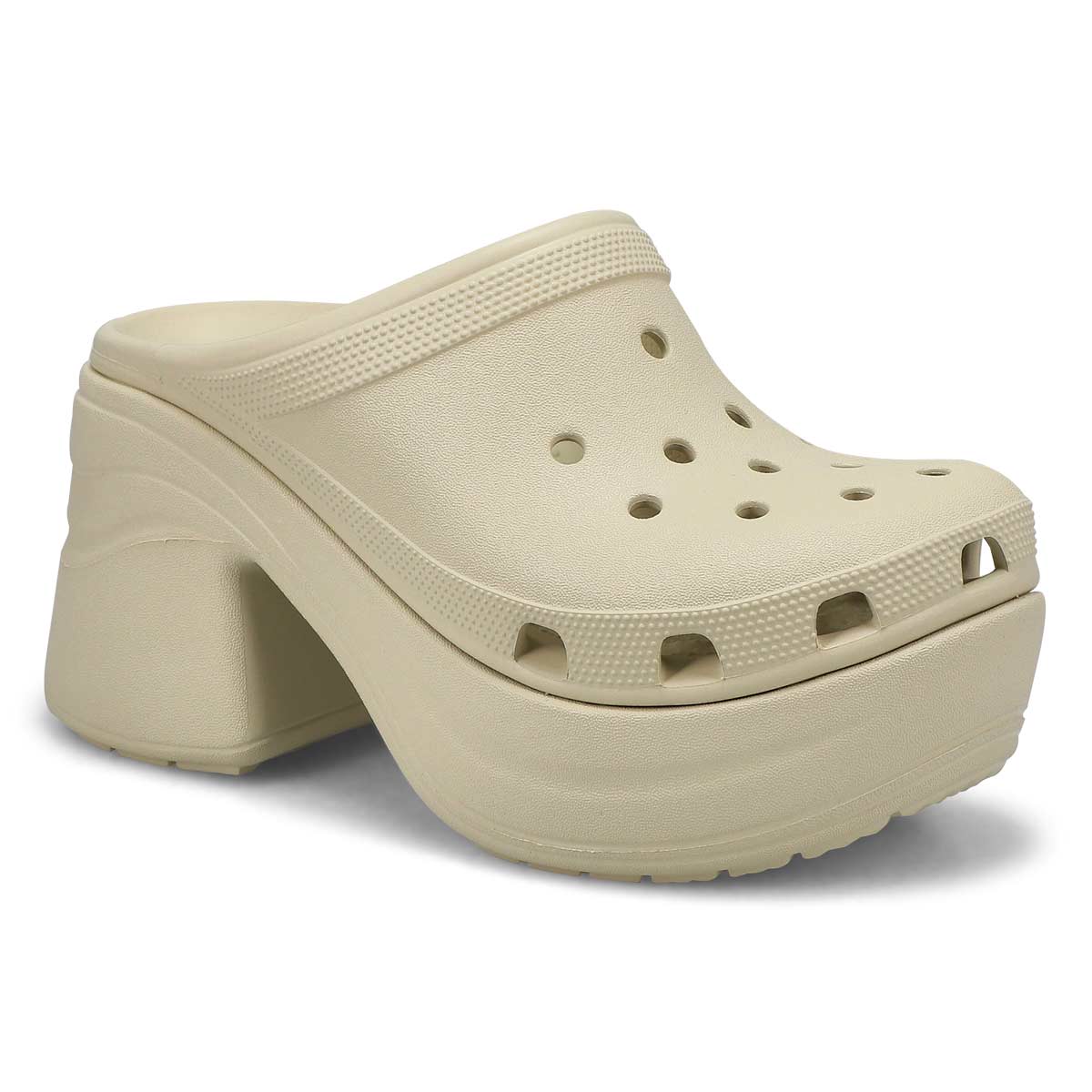 Crocs, Women's Classic Siren EVA Clog - Bone