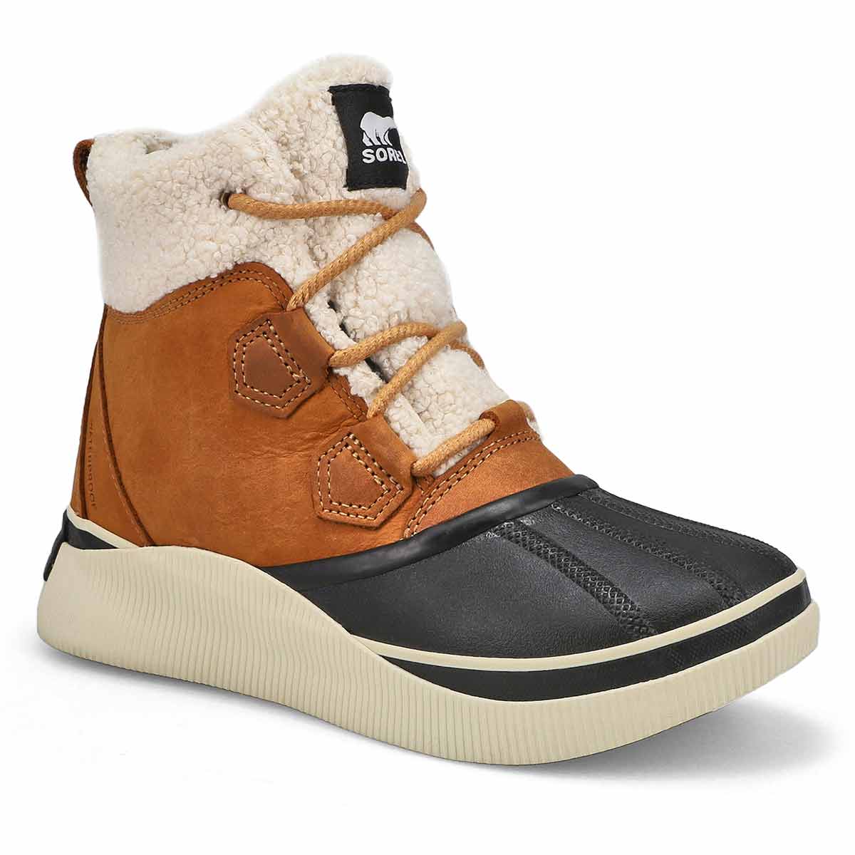 Sorel, Botte imperméable OUT 'N ABOUT IV CHILLZ, caramel noir, femmes