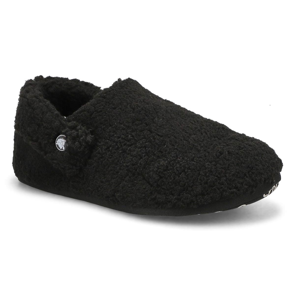 Crocs, Women's Classic Cozy Slipper Clog - Black