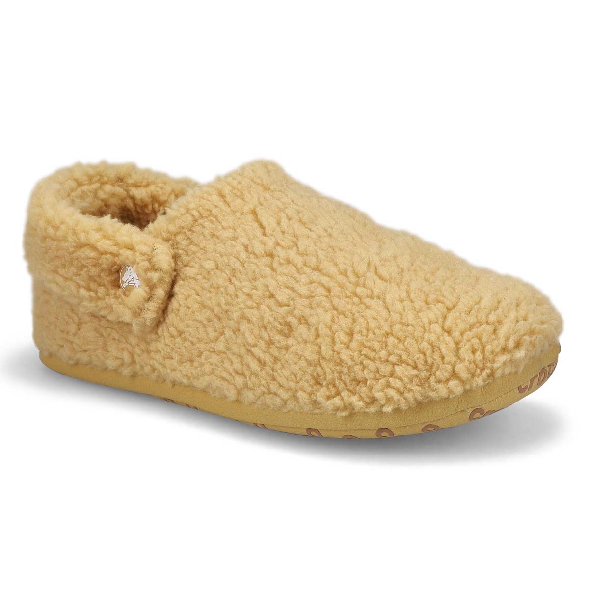 Crocs, Women's Classic Cozy Slipper Clog - Wheat