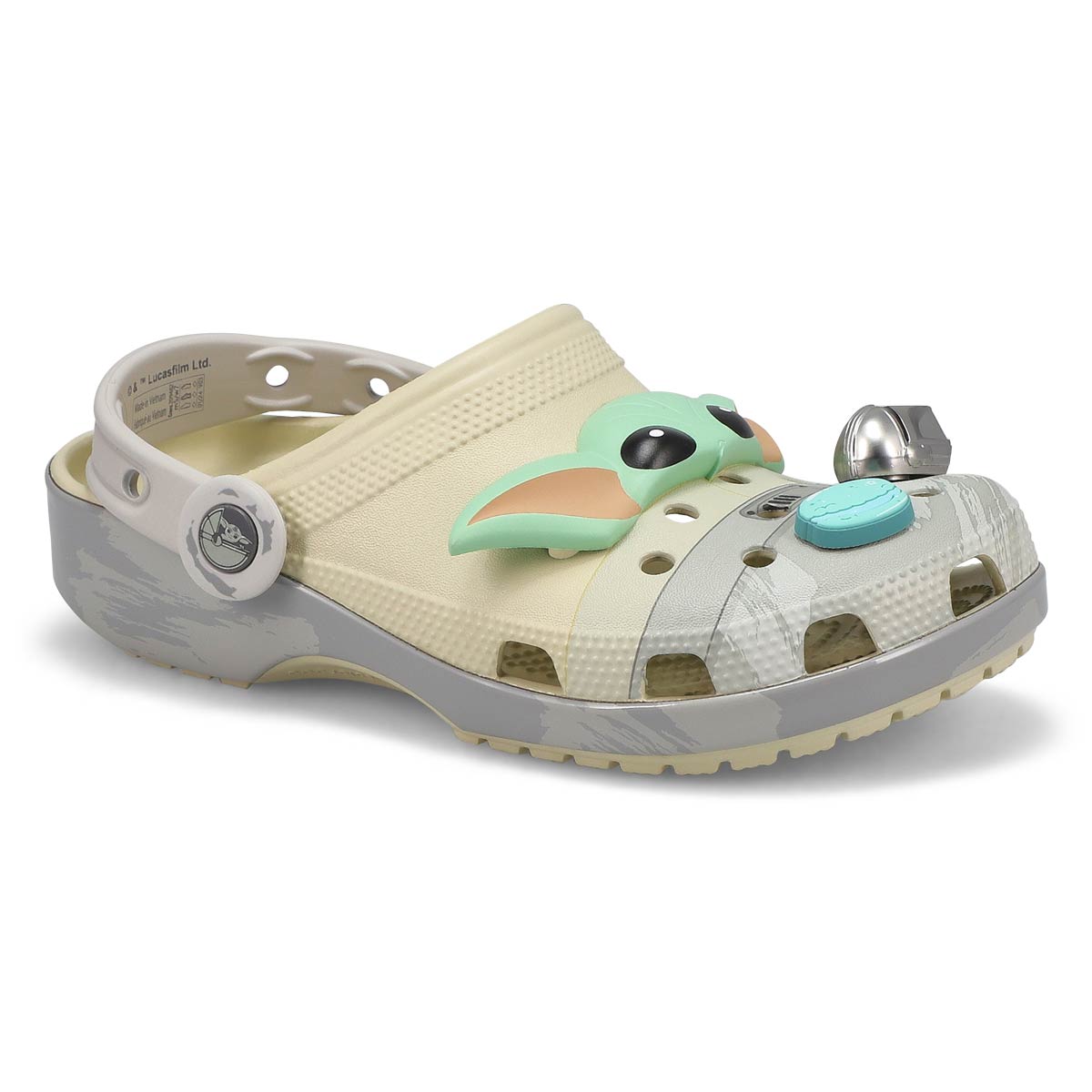 Crocs, Sabot CLASSIC GROGU EVA, gris, femmes