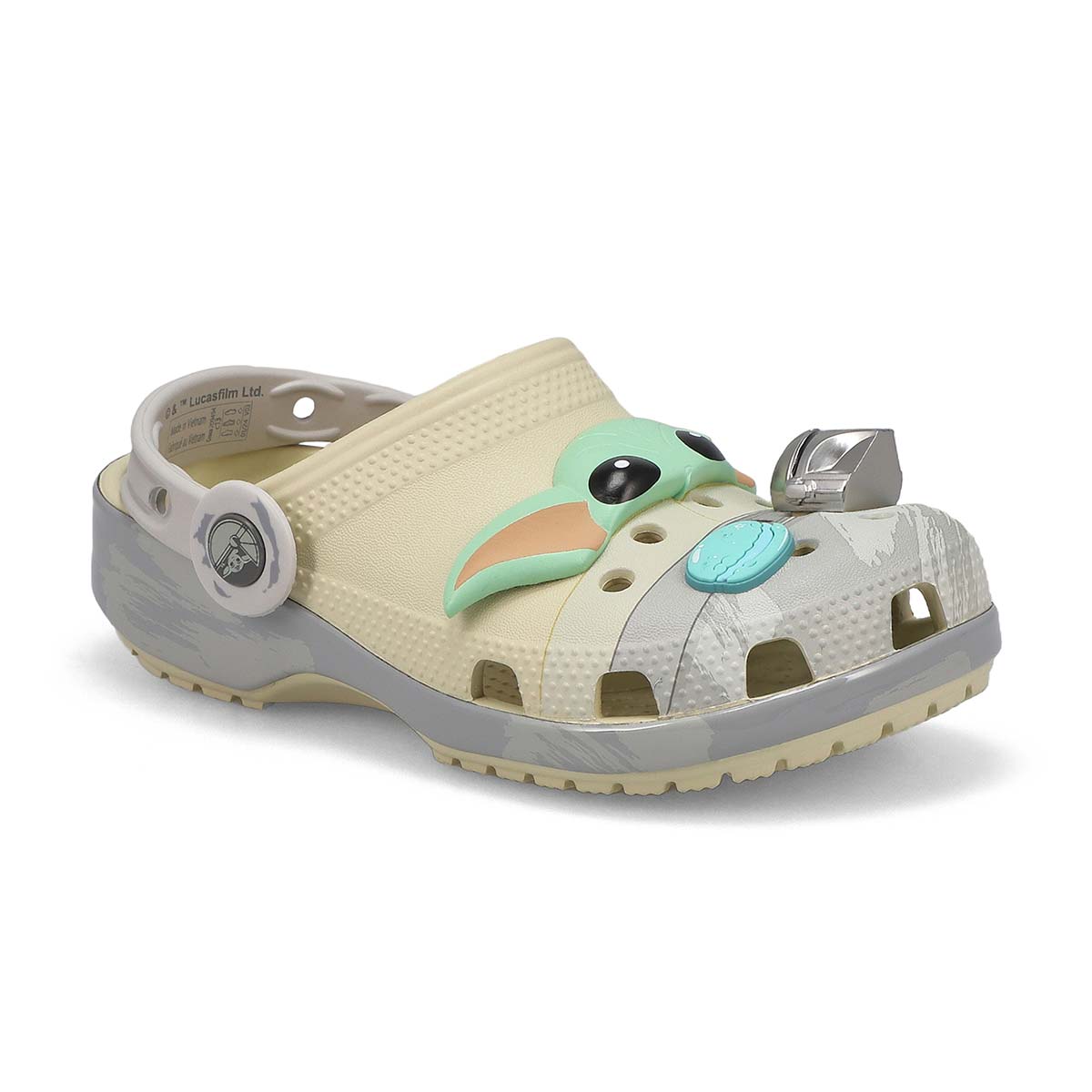 Crocs, Kids'  Classic Grogu Clog - Grey