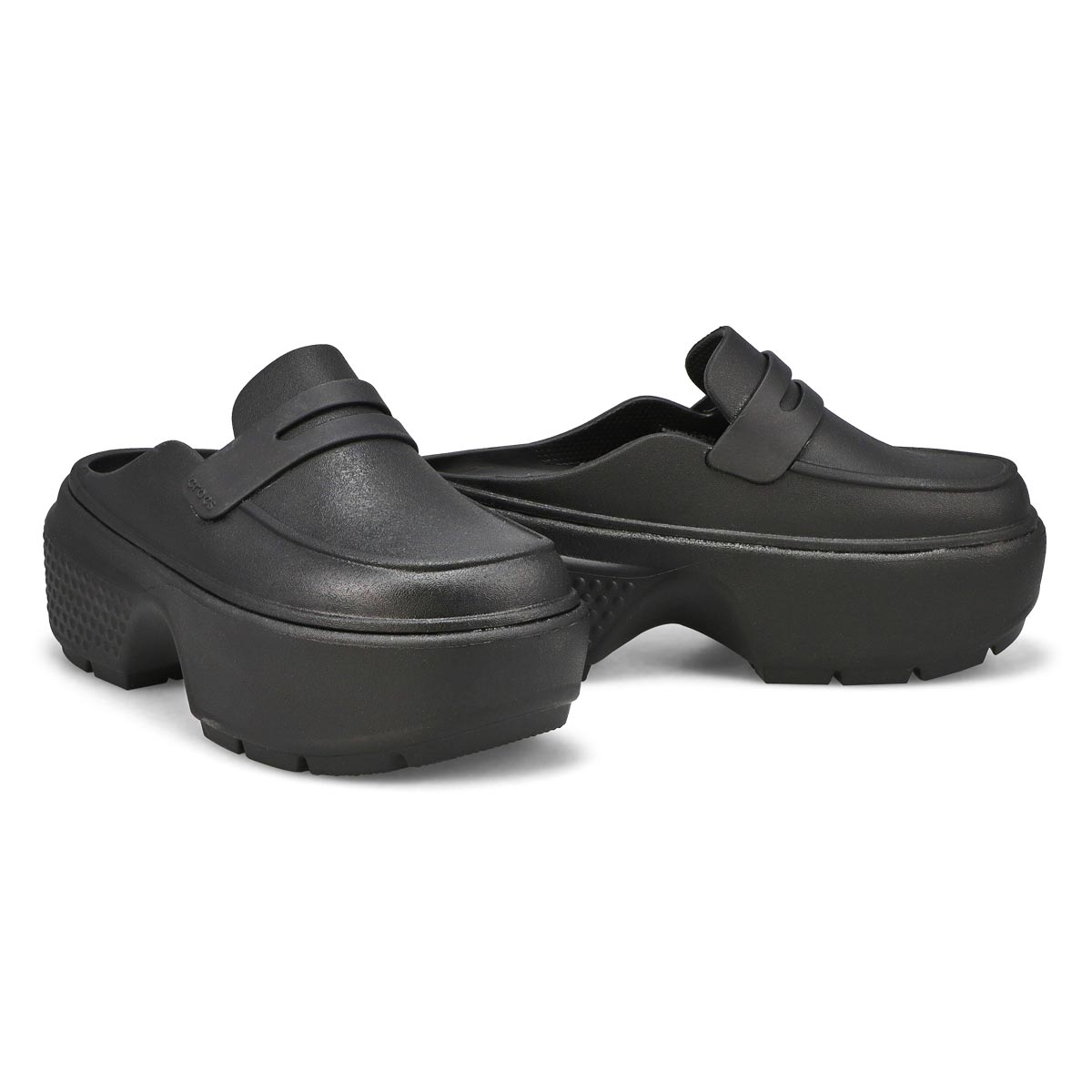 Womens Stomp EVA Platform Loafer - Black/ Black