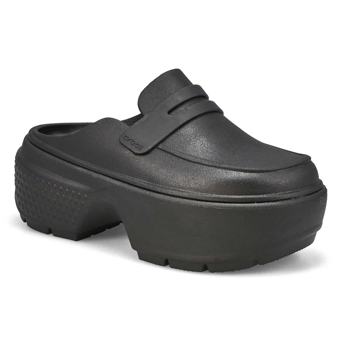 Womens Stomp EVA Platform Loafer - Black/ Black