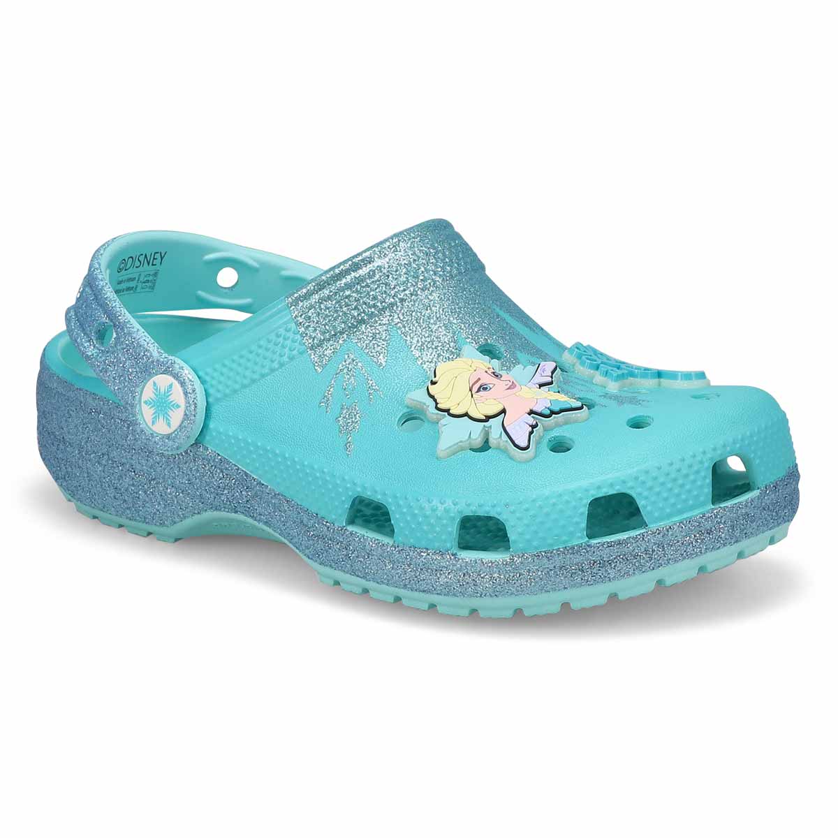 Crocs, Sabot de confort FROZEN ELSA CLASSIC EVA, bleu, enfants