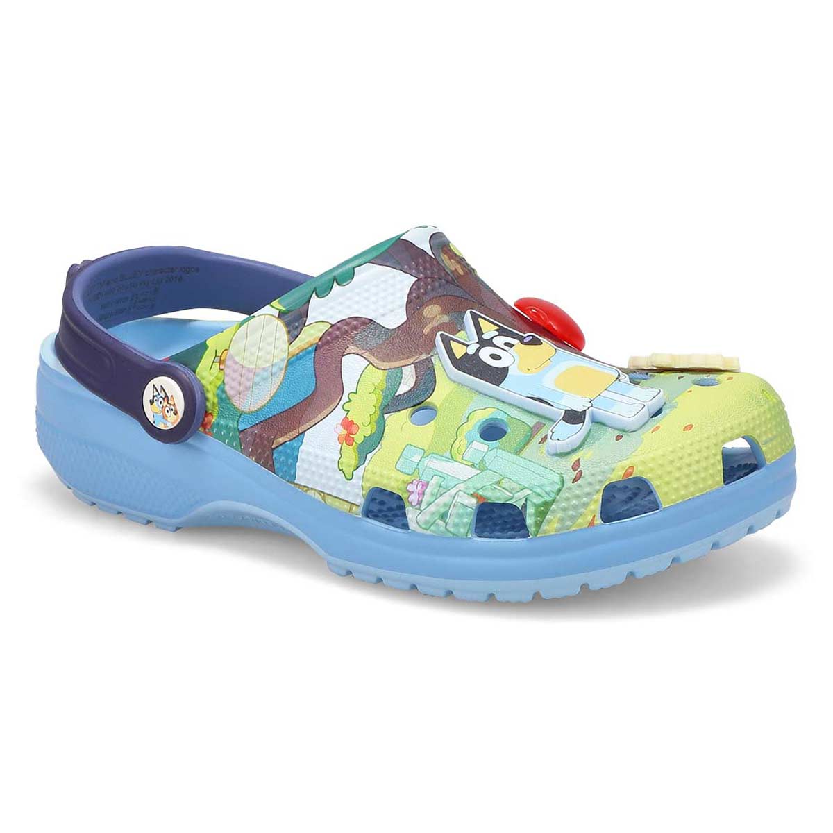 Crocs, Women's Classic Bluey EVA Comfort Clog - Multi