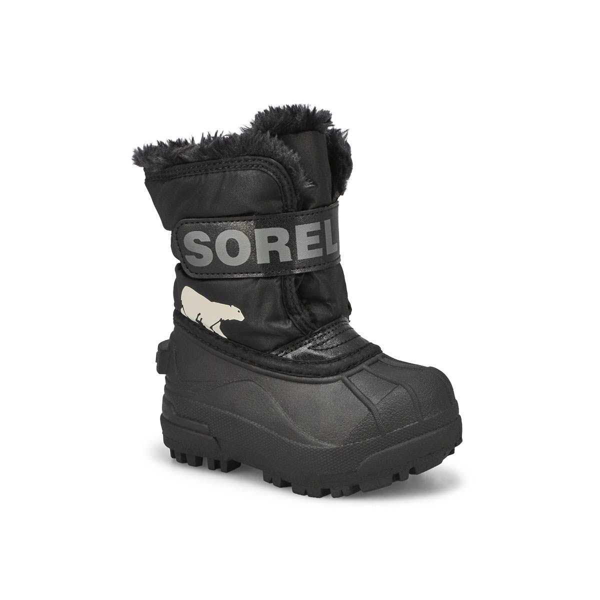 Sorel, Sorel, Infants'  Snow Commander Boot - Black Charcoal