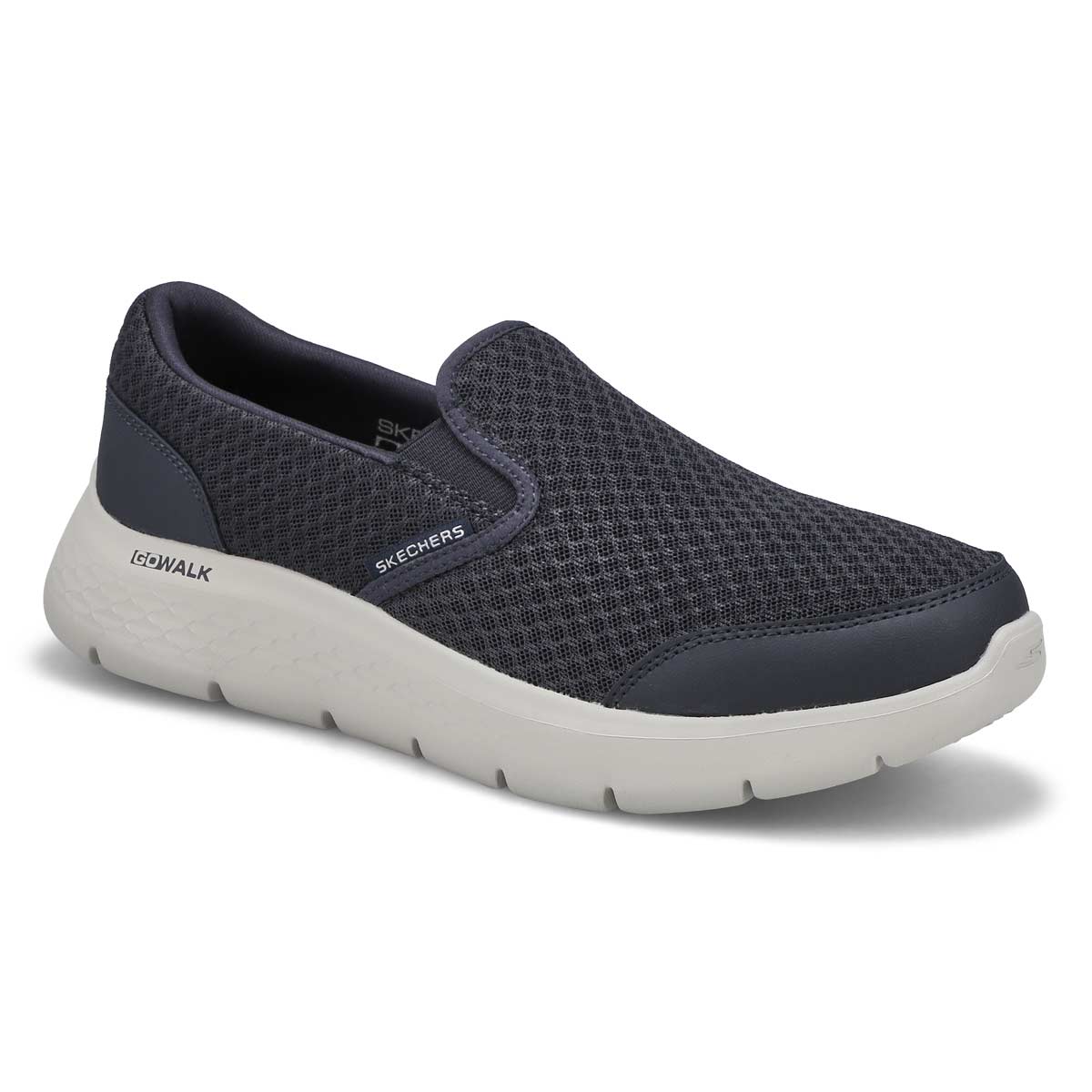 Skechers, Men's Go Walk Flex Request Sneaker - Navy Grey