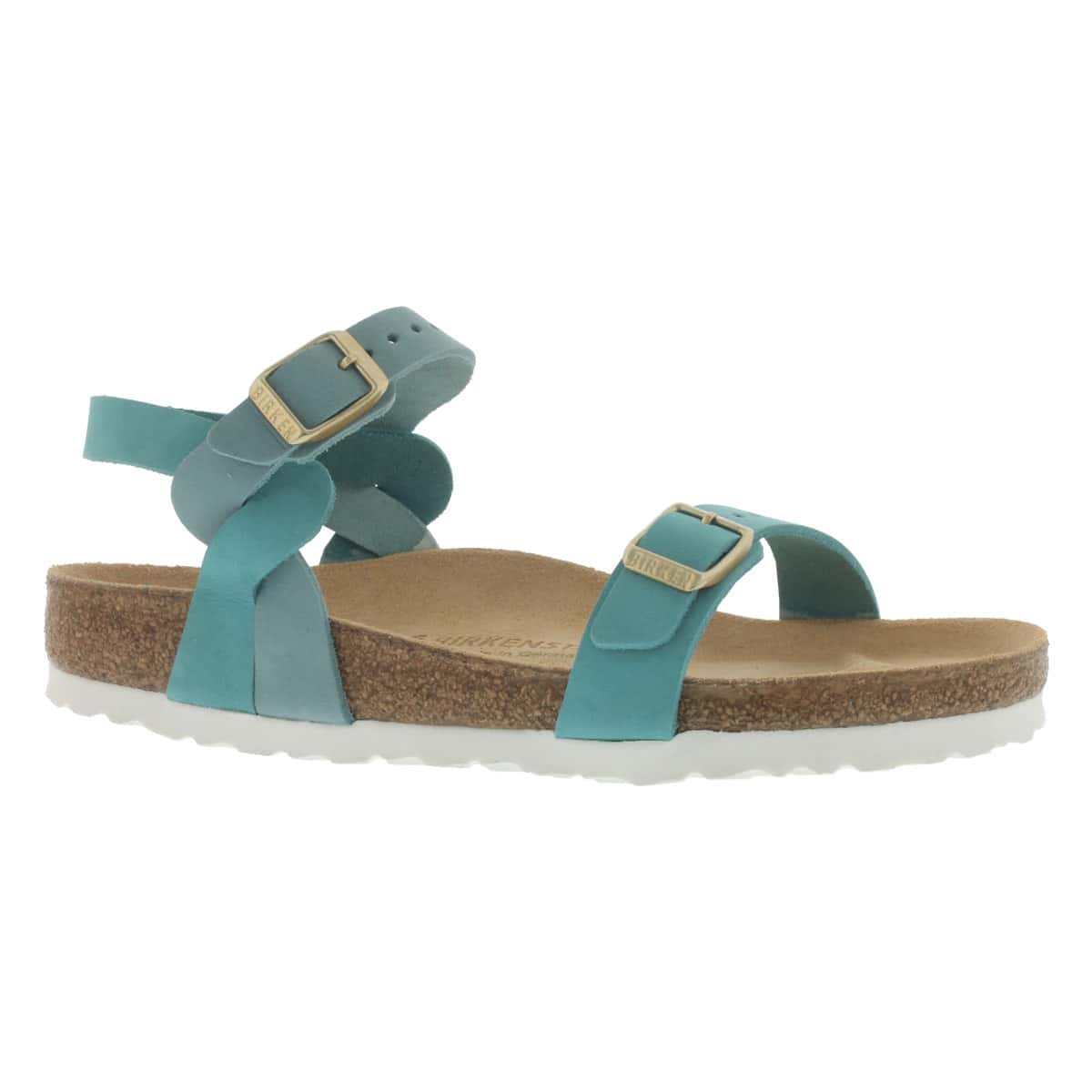 Birkenstock Women's PALI skyturquoise cork footbed sandals 224221