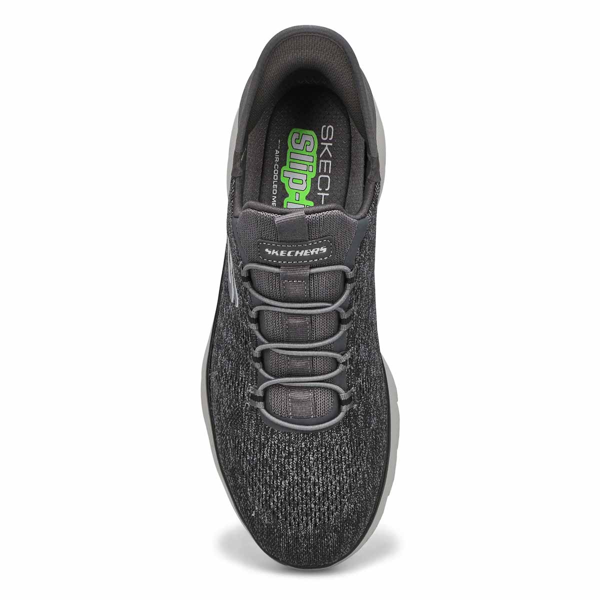 Mens Summit Slip-Ins Sneaker - Charcoal/Black