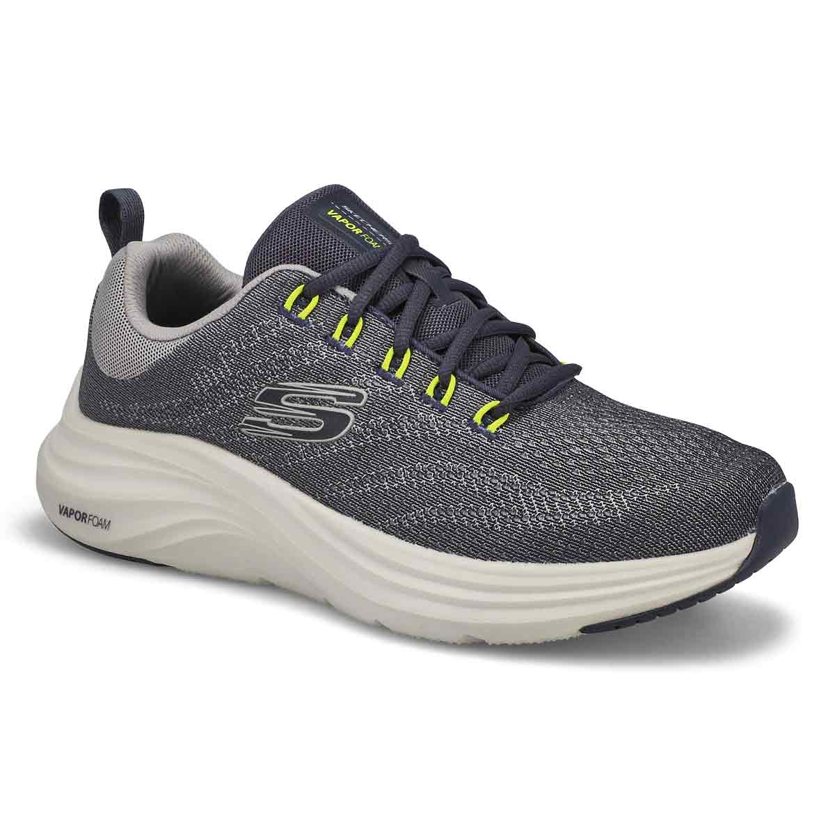 Skechers, Skechers, Baskets à lacets VAPOR FOAM, marine gris, hommes