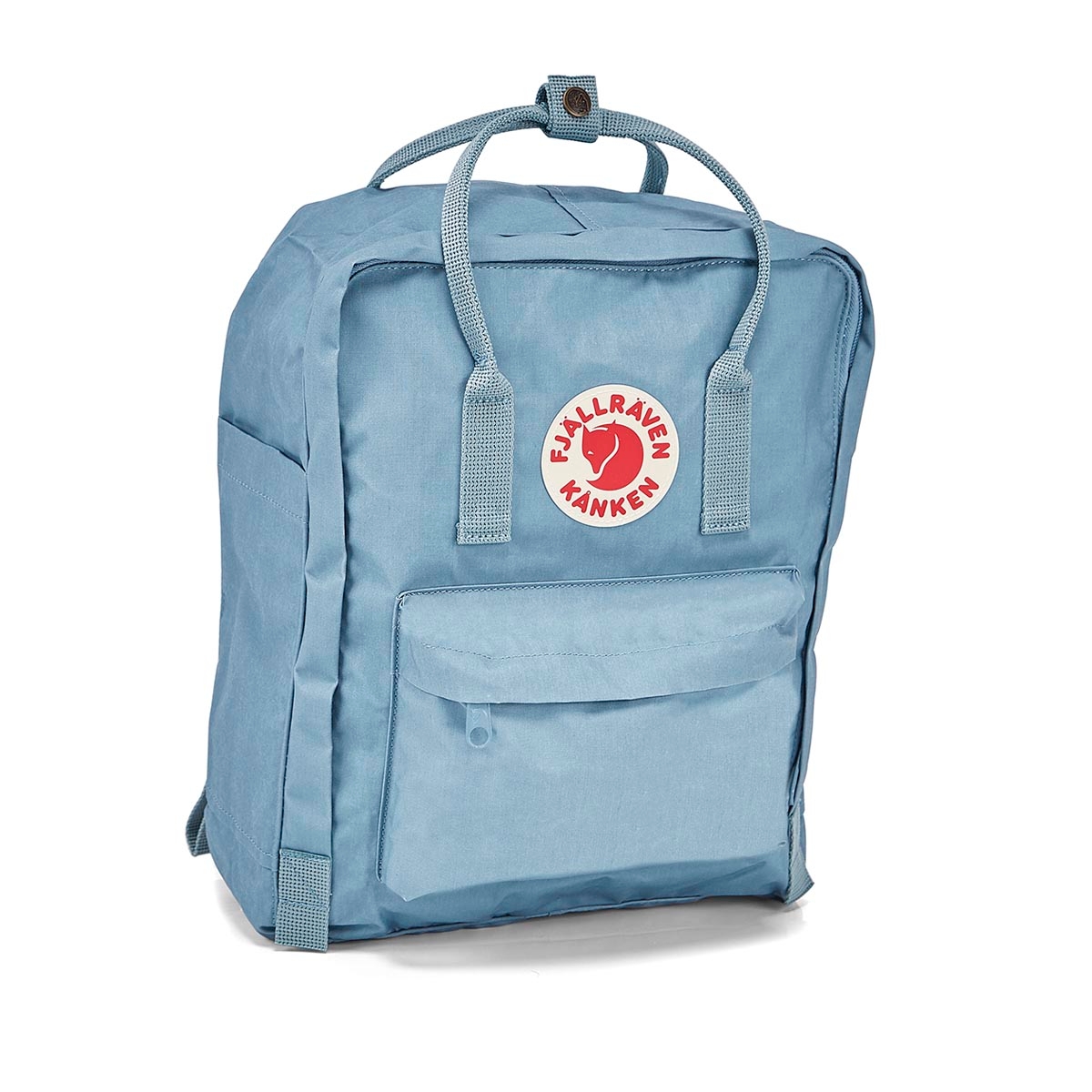 fjallraven kanken light blue backpack