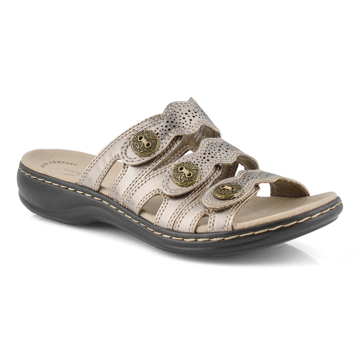 clarks women's slide sandals