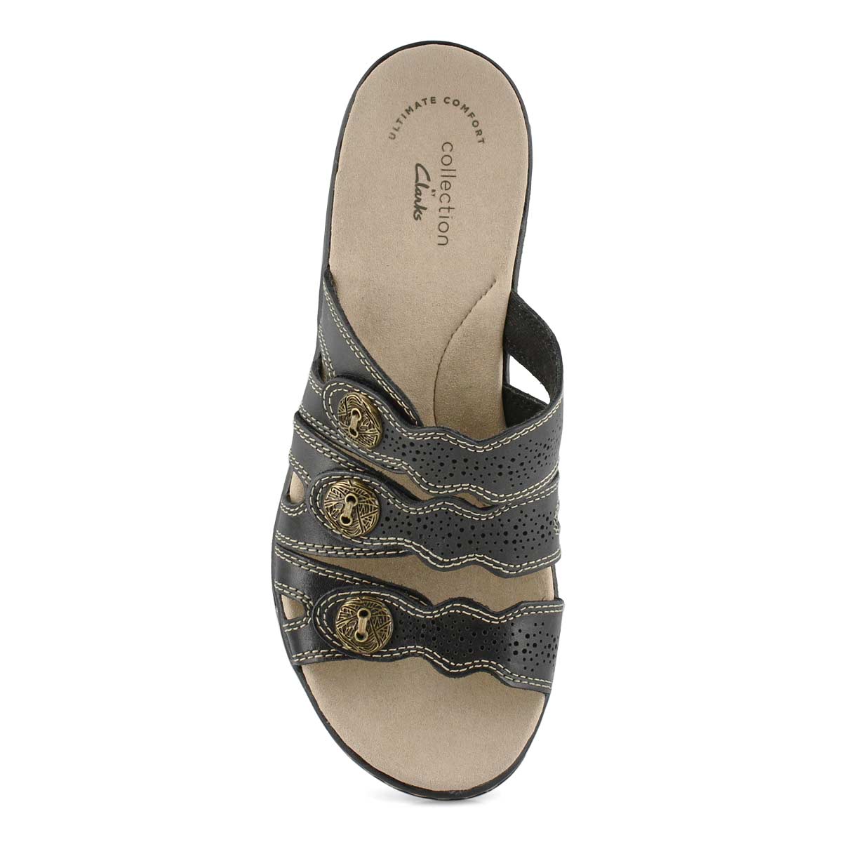 Clarks Women's LEISA GRACE sand casual sandal | SoftMoc.com