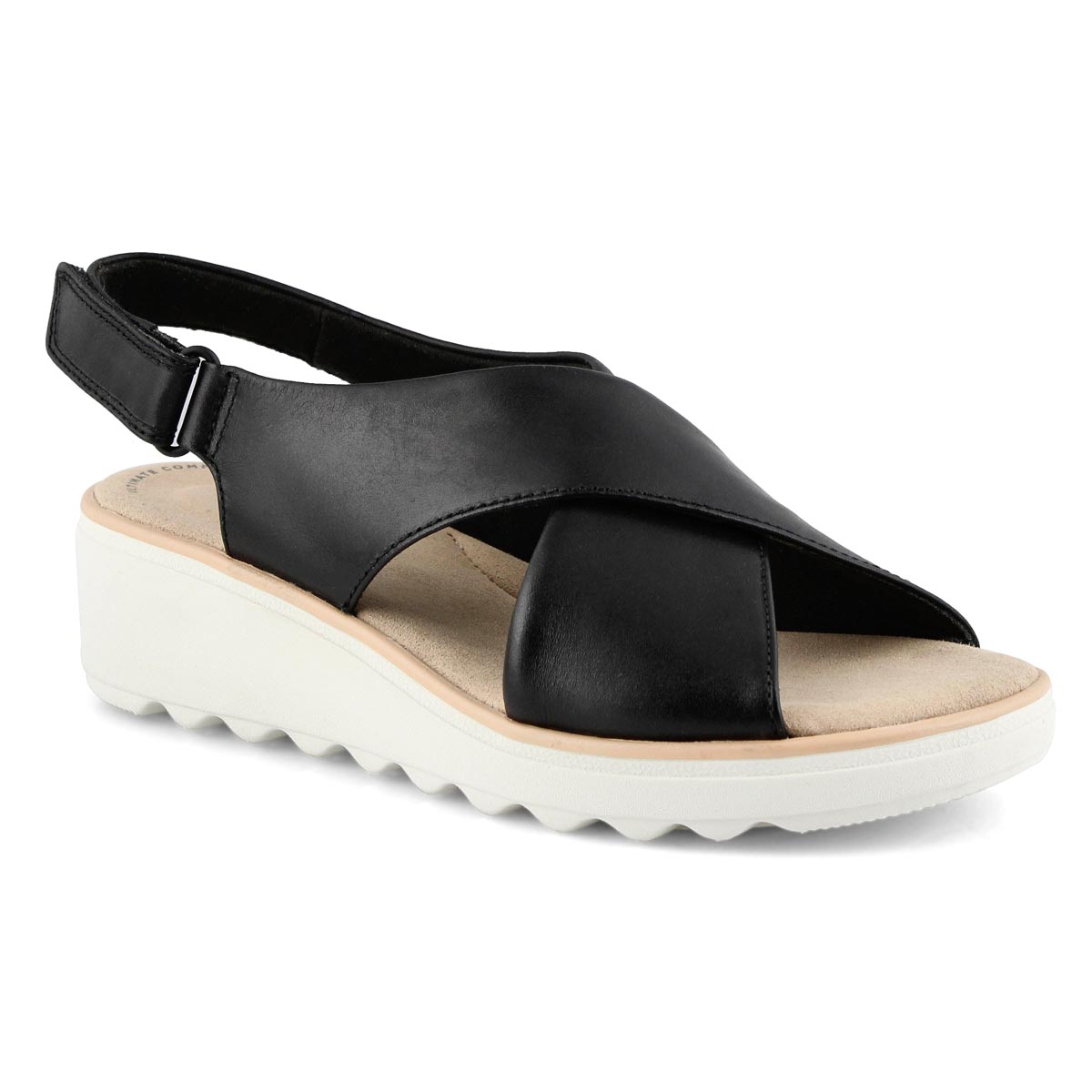 clarks black jewel sandal