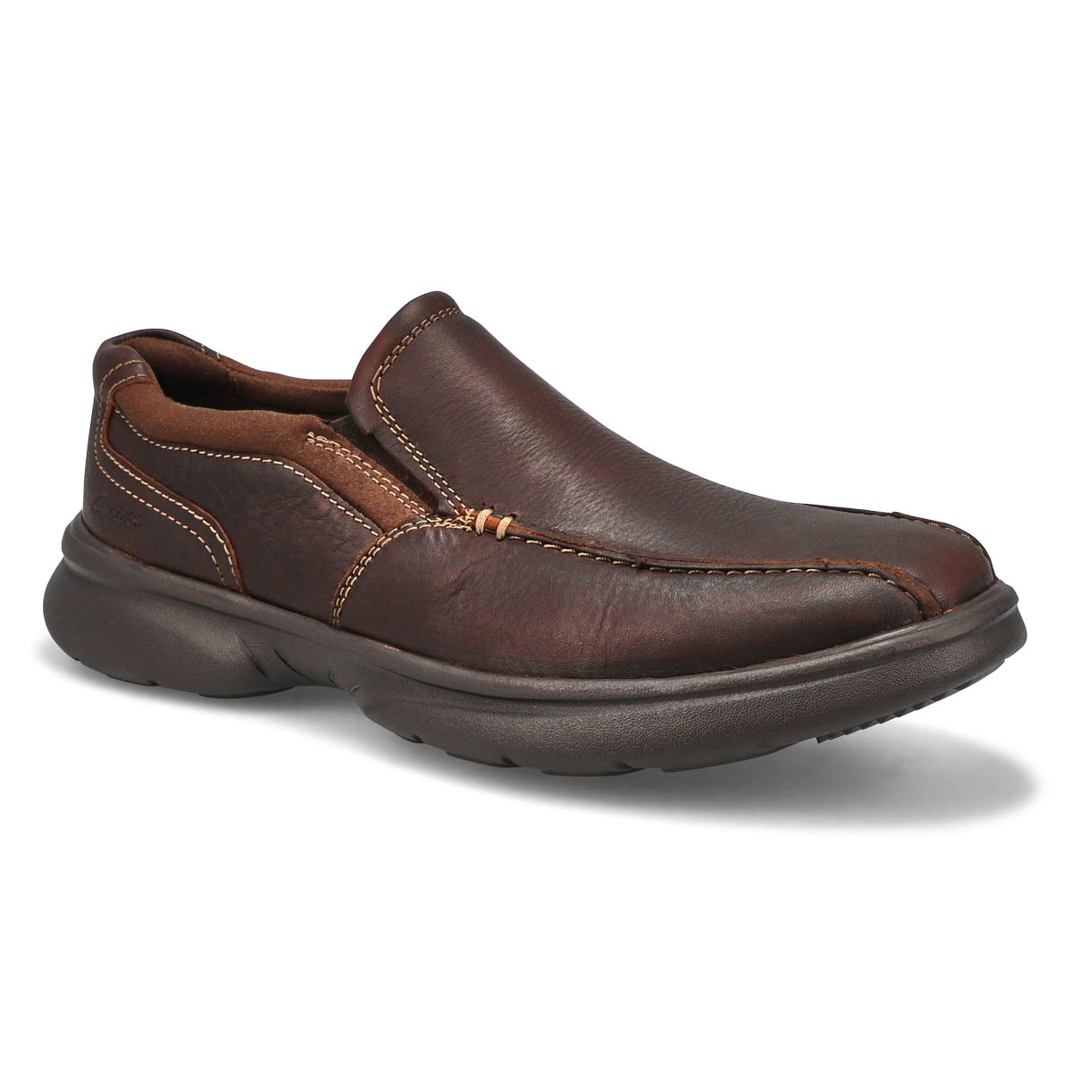 Clarks, Clarks, Flâneur décontracté BRADLEY STEP, brun, hommes