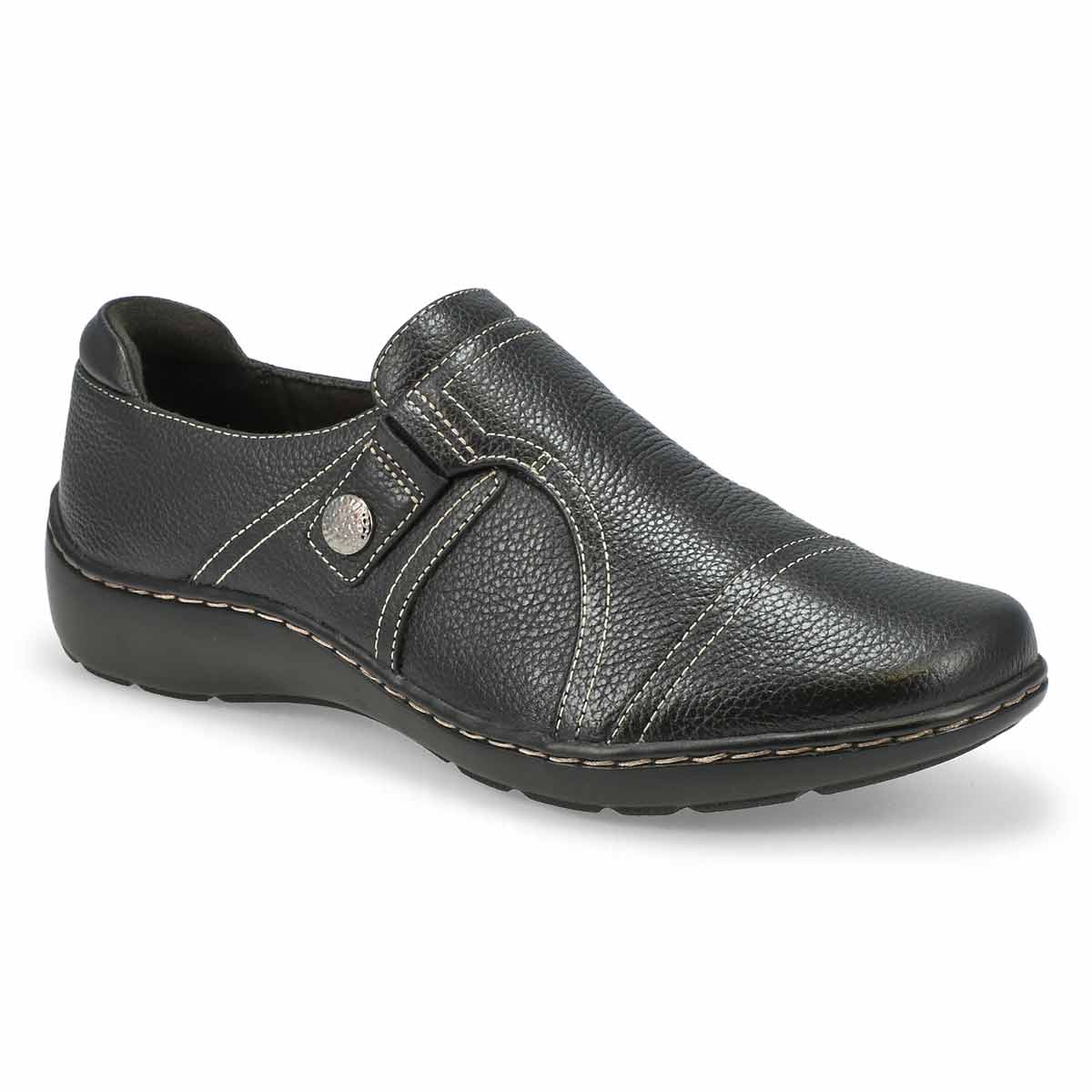 Clarks, Flâneur décontracté CORA POPPY, noir, femmes - Large