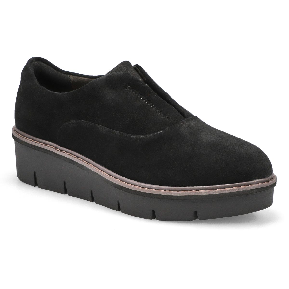 Clarks, Women's Airabell Sky Platform Loafer - Black